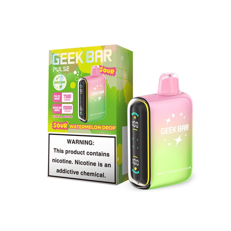 Geek Bar Pulse 15K Disposable - Sour Watermelon Drop 