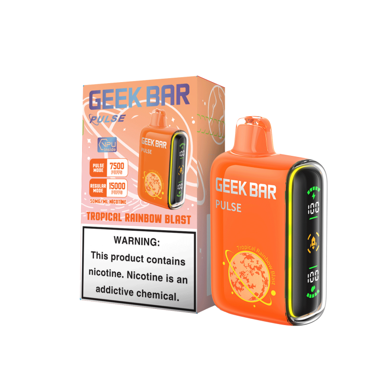 Geek Bar Pulse 15K Disposable - Tropical Rainbow Blast 