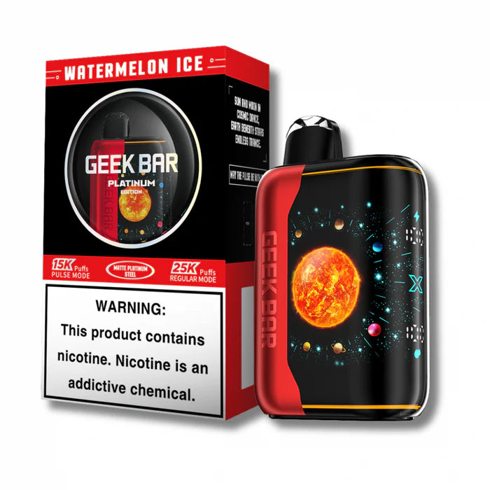 Geek Bar Pulse X Platinum Edition 25K - Watermelon Ice 