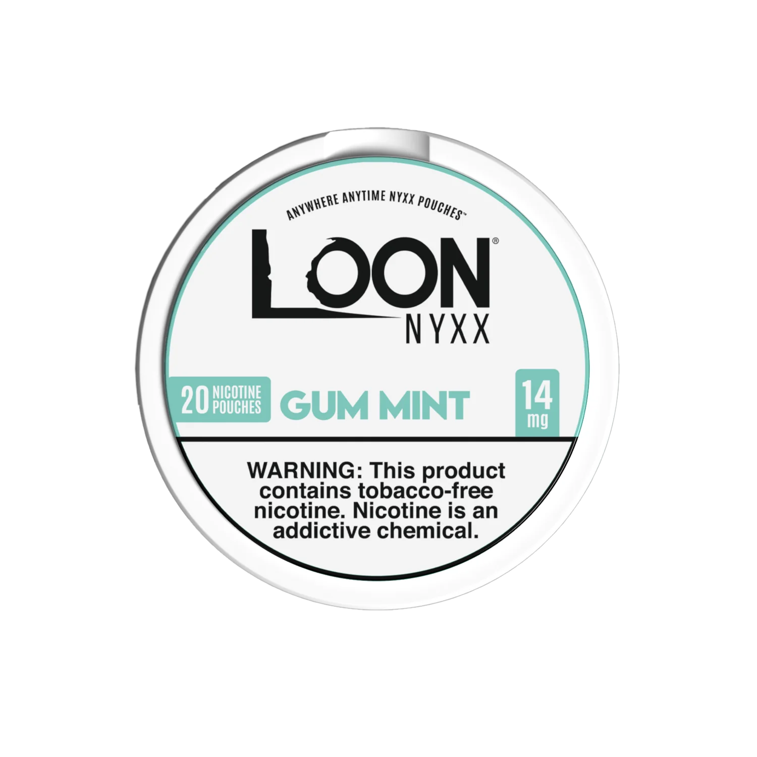 LOON NYXX Nicotine Pouches - Gum Mint 