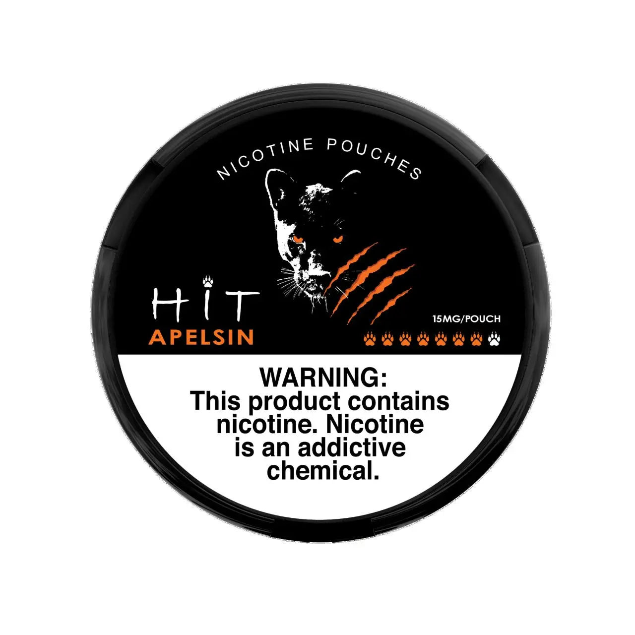 HIT NICOTINE POUCHES 15MG - Apelsin 