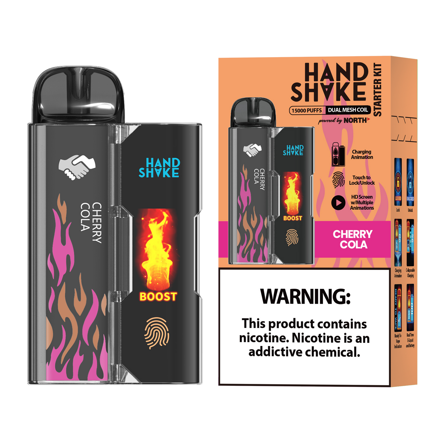 Handshake 15K by North Disposable - Cherry Cola 