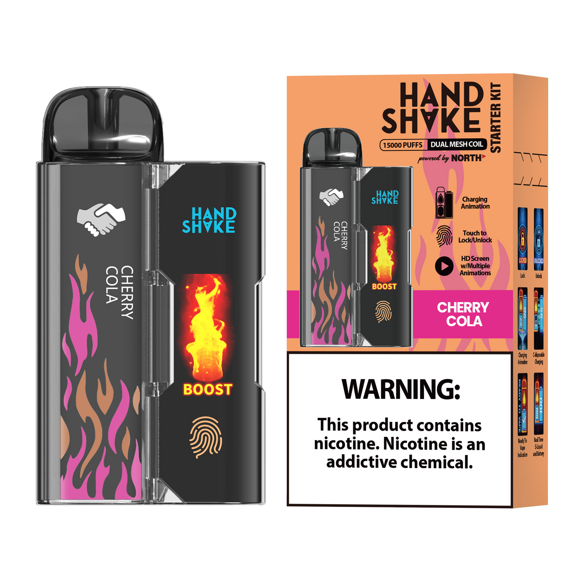 Handshake 15K by North Disposable - Cherry Cola 