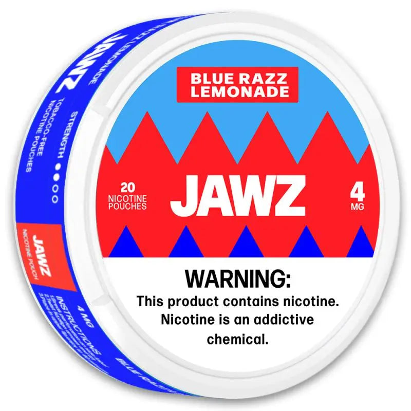 JAWZ Nicotine Pouches - Blue Razz Lemonade 