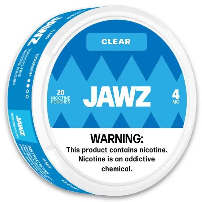 JAWZ Nicotine Pouches  - Clear 