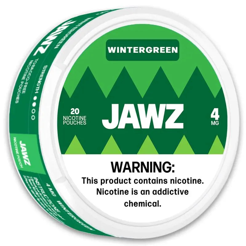 JAWZ Nicotine Pouches - Wintergreen 