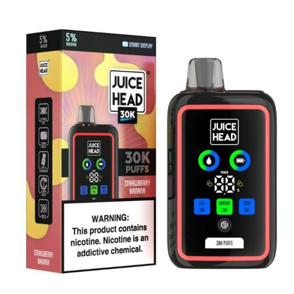 Juice Head 30K Disposable - Strawberry Banana 