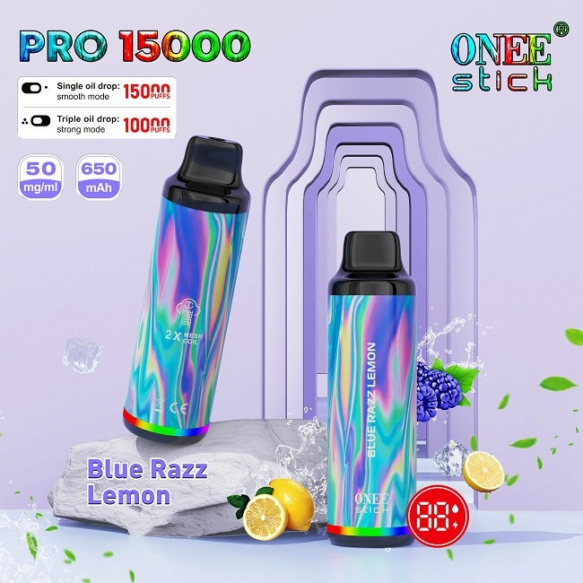 KangVape Onee Stick PRO 15K Disposable - Blue Razz Lemon 