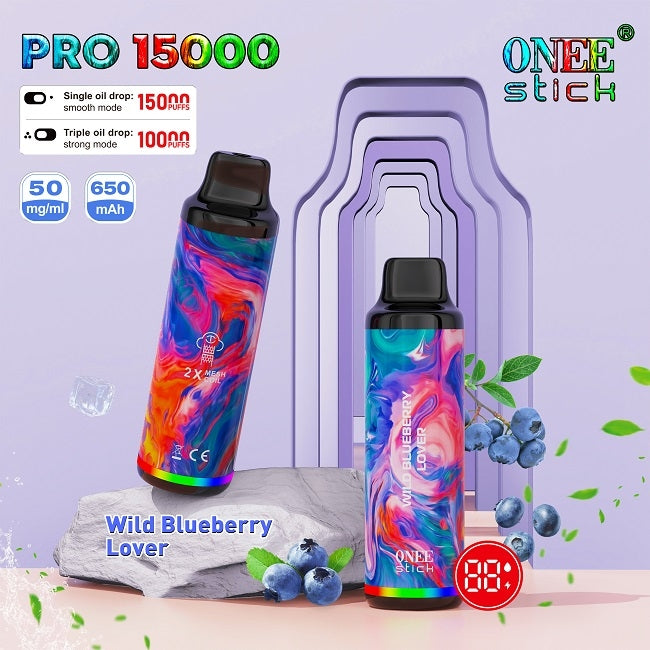 KangVape Onee Stick PRO 15K Disposable - Wild Blueberry Lover 