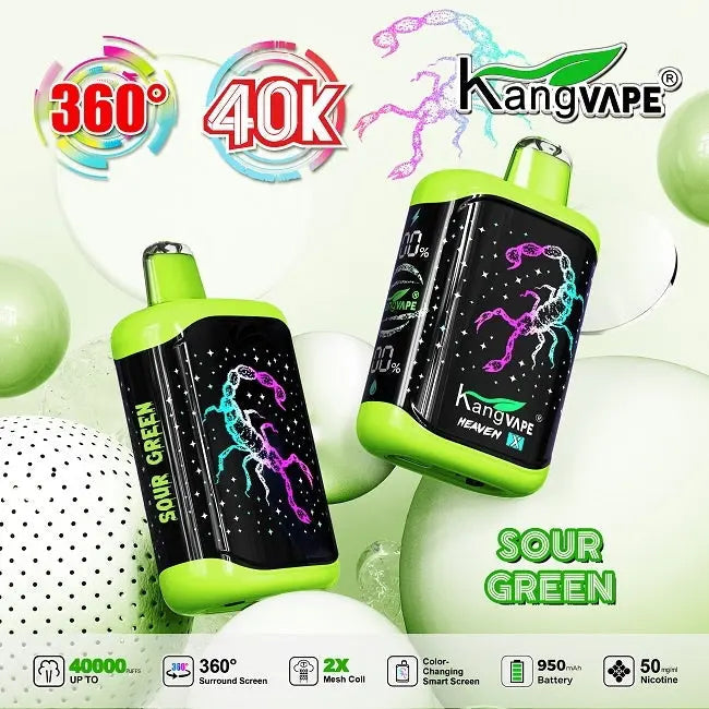 Kangvape Heaven X 40K - Sour Green 