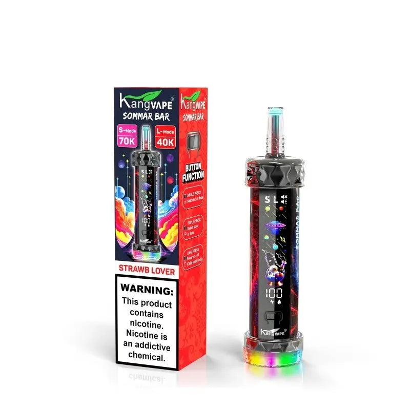 Kangvape Sommar Bar E-Hookah 70K - Strawb Loer 