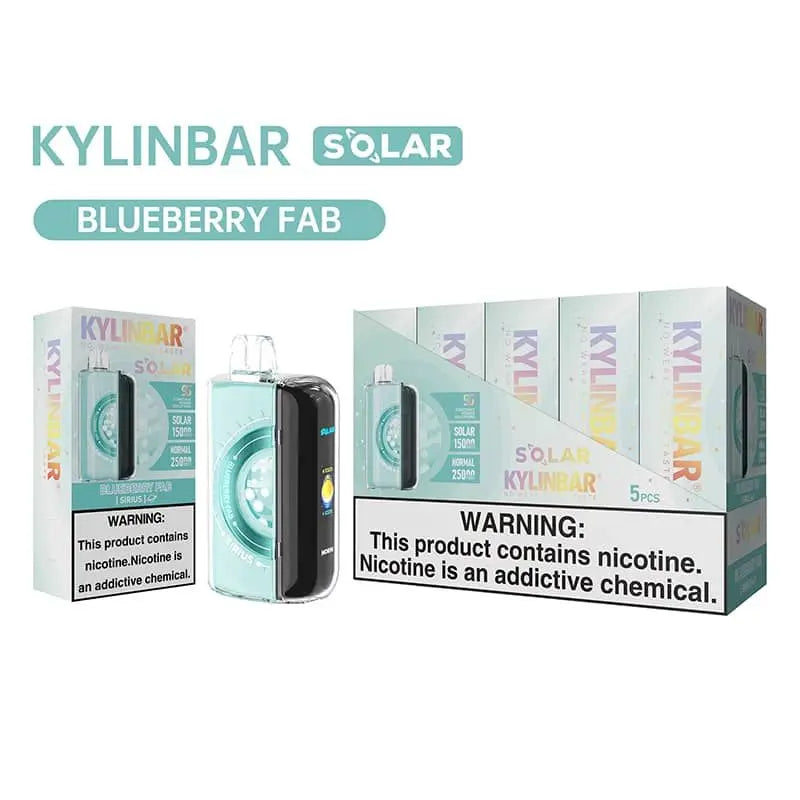 Kylin Bar Solar 25K Disposable  - Blueberry Fab 