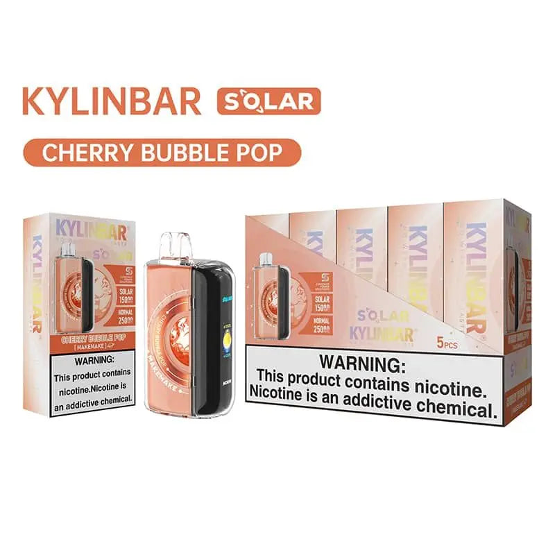 Kylin Bar Solar 25K Disposable  - Cherry Bubble Pop 