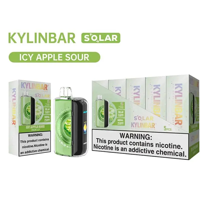 Kylin Bar Solar 25K Disposable  - Icy pple Sour 