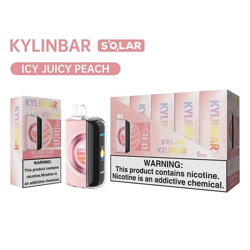 Kylin Bar Solar 25K Disposable  - Icy Juicy Peach 