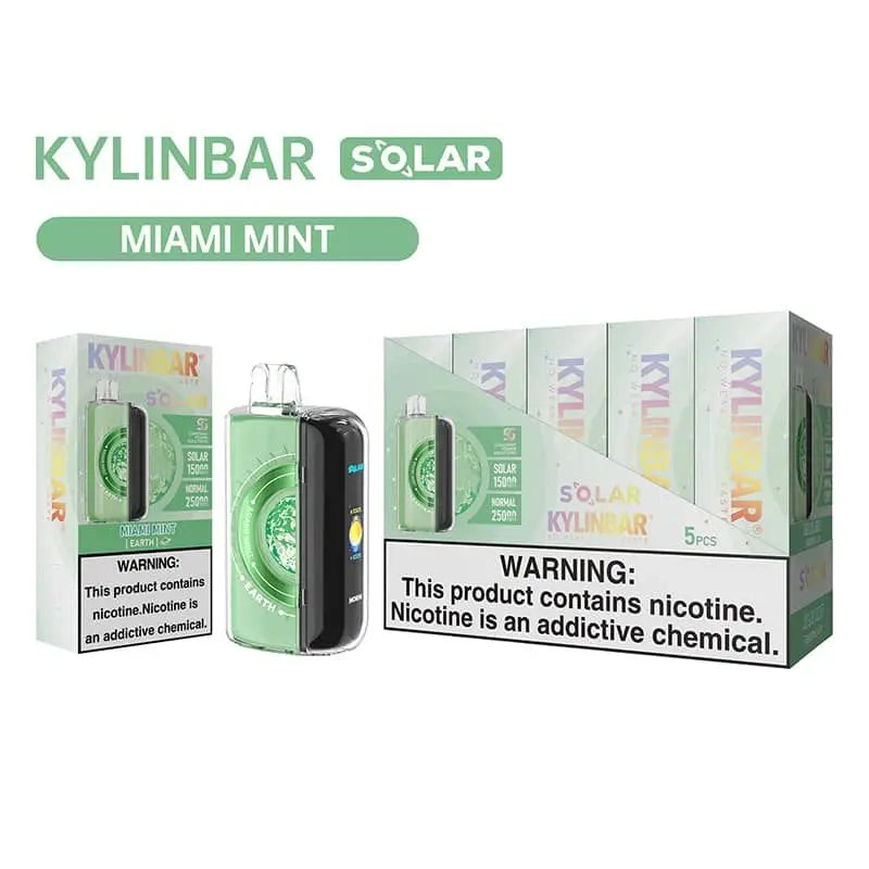 Kylin Bar Solar 25K Disposable  - Miami Mint 