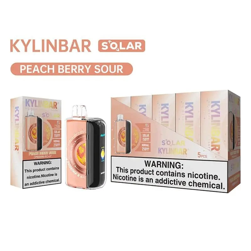 Kylin Bar Solar 25K Disposable  - Peach Berry Sour 