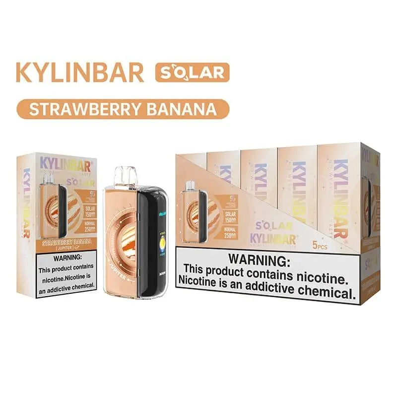 Kylin Bar Solar 25K Disposable  - Strawberry Banana 