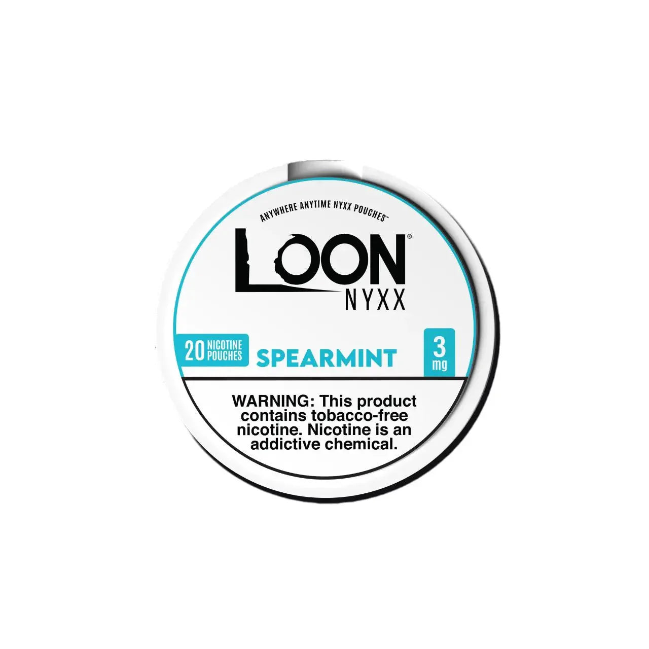 LOON NYXX Nicotine Pouches - Spearmint 