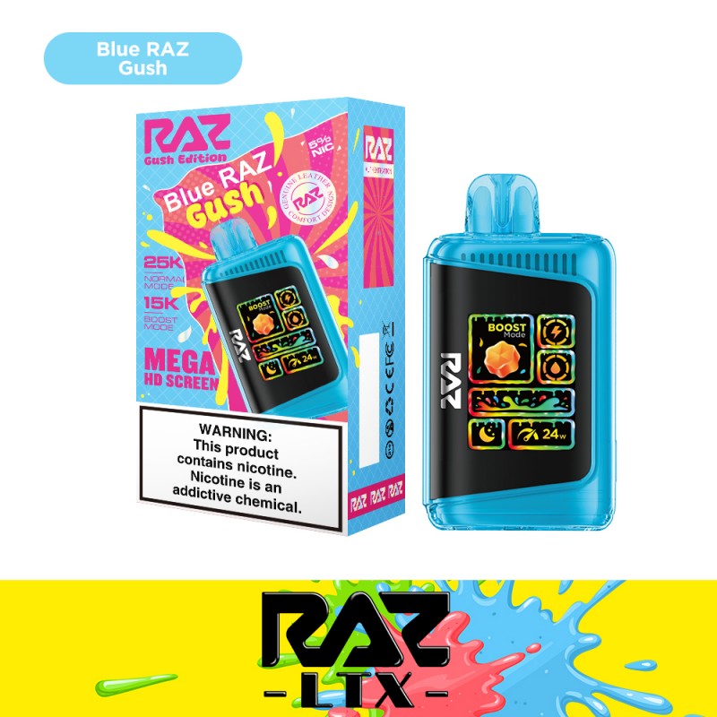 RAZ LTX 25000 Disposable - Blue RAZ Gush 