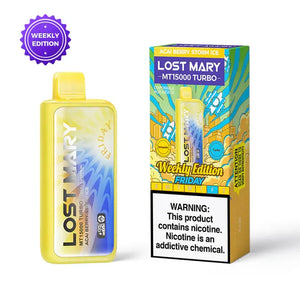 Lost Mary MT15000 Disposable Vape - Acai Berry Storm Ice