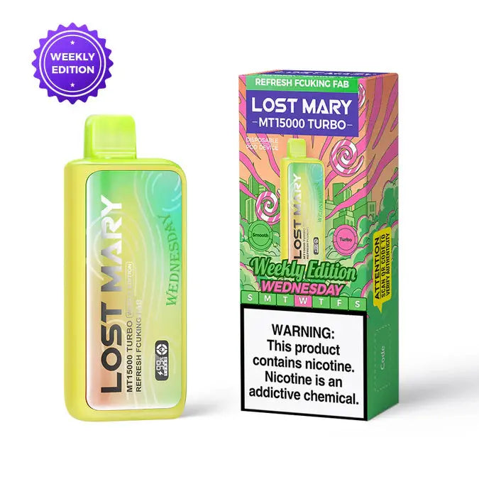 Lost Mary MT15000 Disposable Vape - Refresh Fcuking Fab 