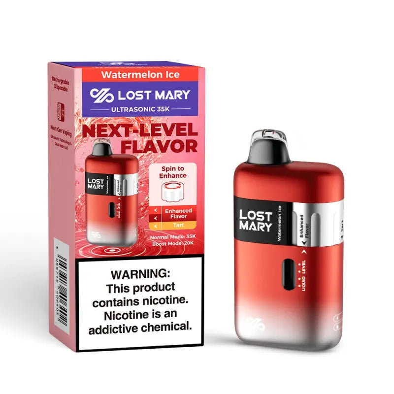 Lost Mary Ultrasonic 35K Disposable - Watermelon Ice 