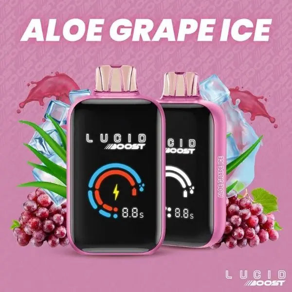 Lucid Boost 20K Disposable - Aloe Grape Ice 