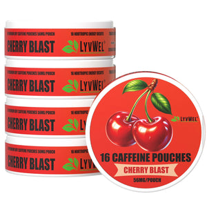 LYVWEL Caffeine Pouches - Cherry Blast