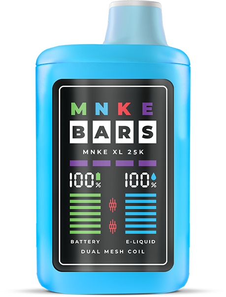 MNKE BARS XL 25K Disposable - Blue Kiwi Ice