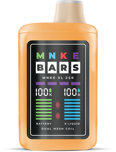 MNKE BARS XL 25K Disposable - Peach Mango Pear