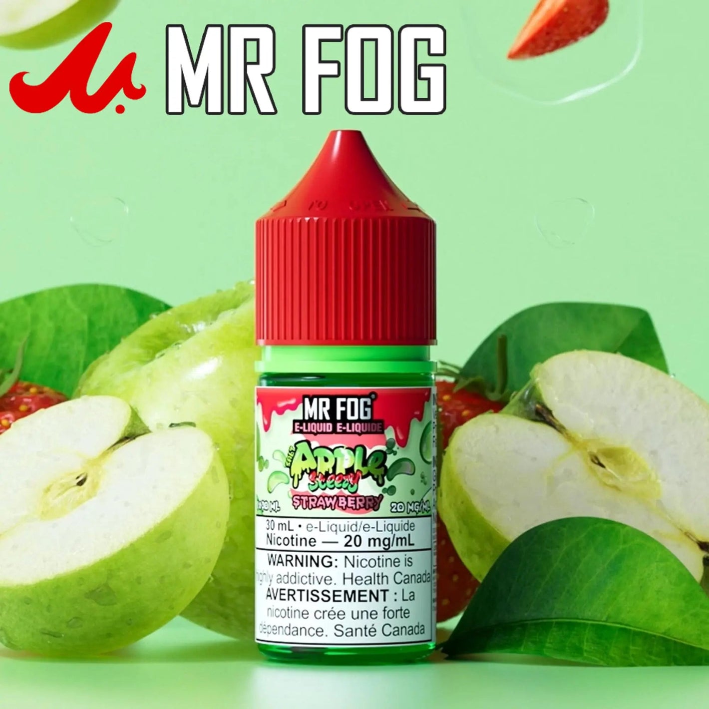 MR FOG E-LIQUID APPLE STEEZY 30ML