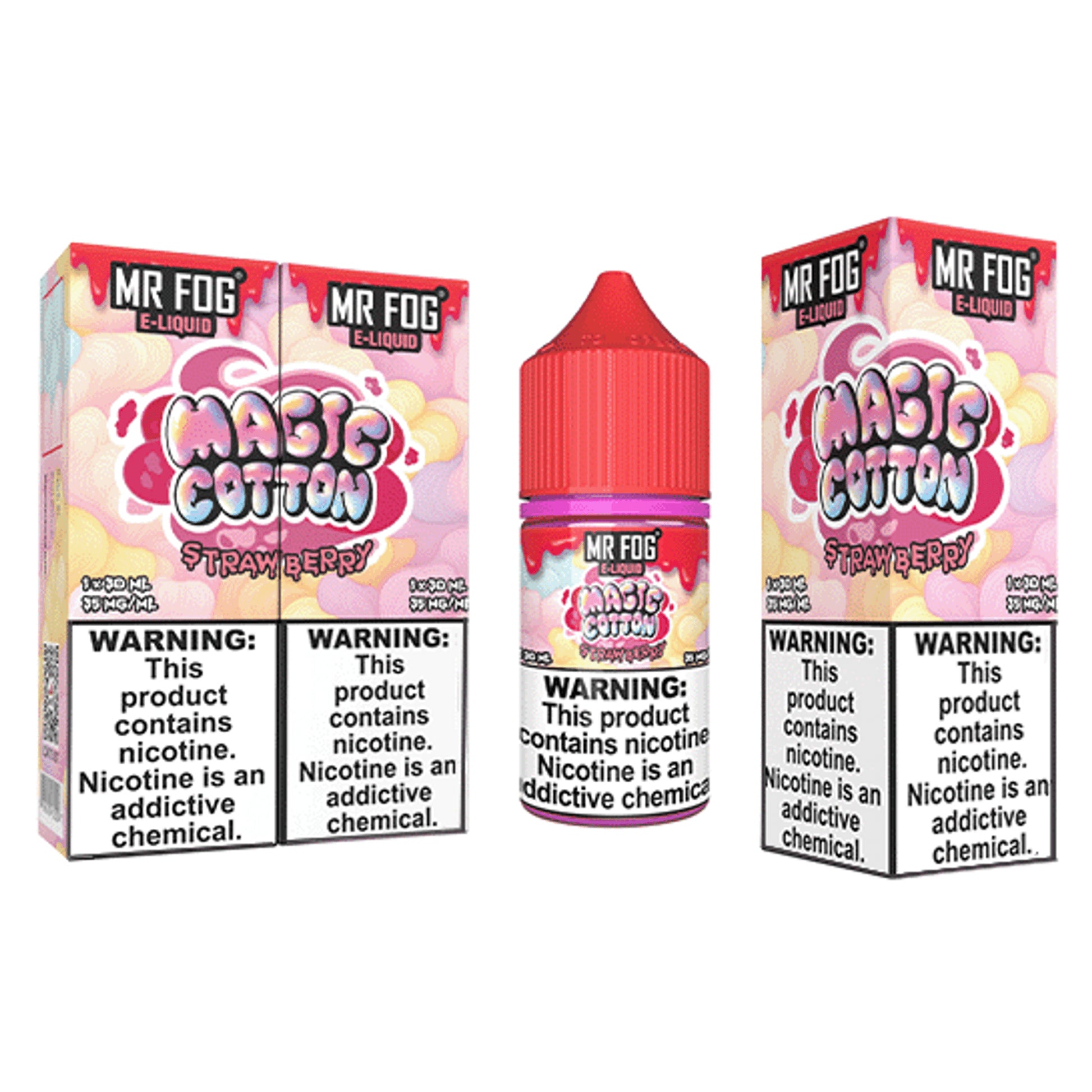 MR FOG E-LIQUID MAGIC COTTON 30ML - Strawberry 