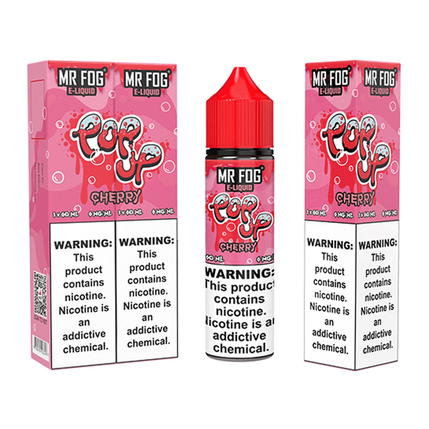 MR FOG E-LIQUID POP UP 100ML - Cherry 