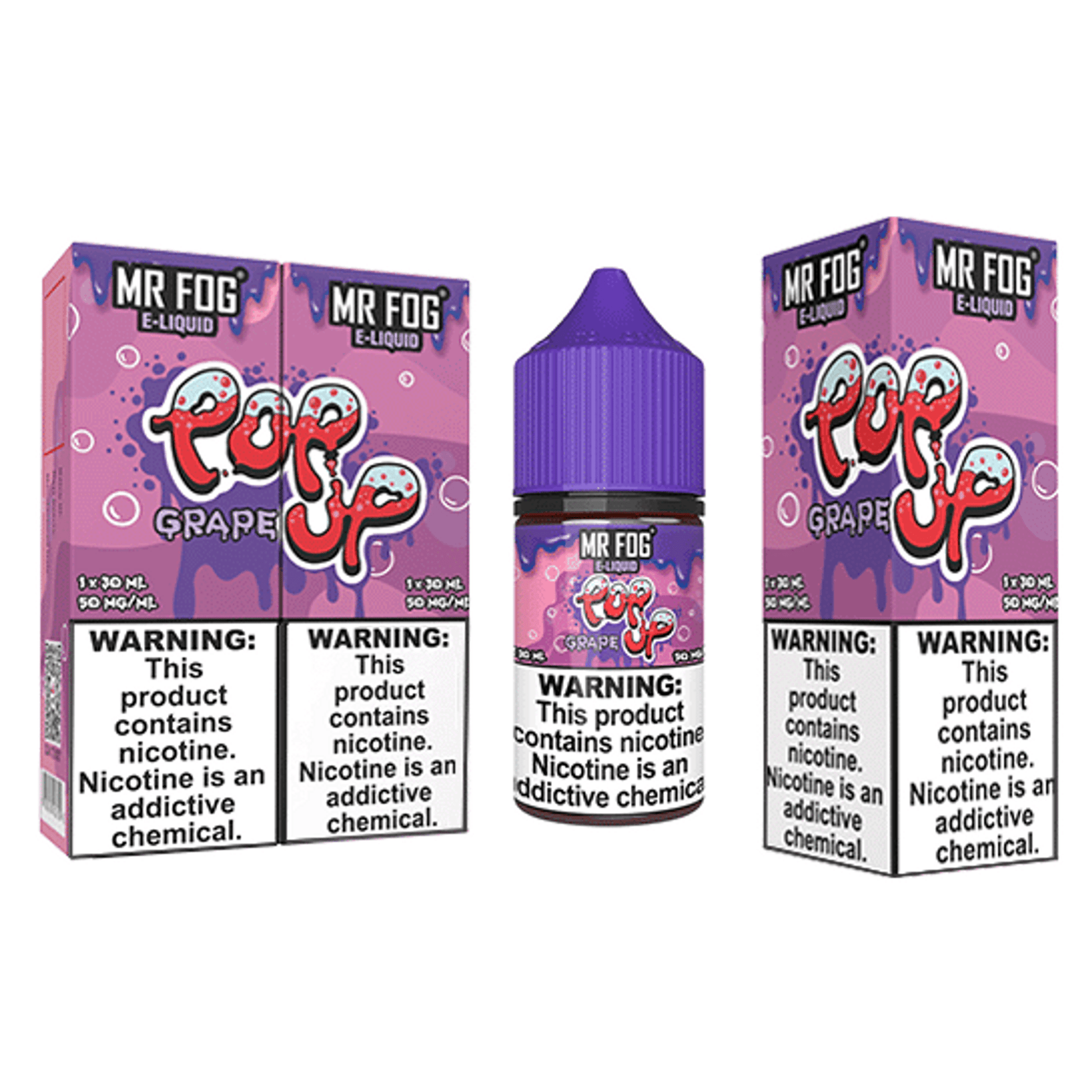 MR FOG E-LIQUID POP UP 30ML - Grape 