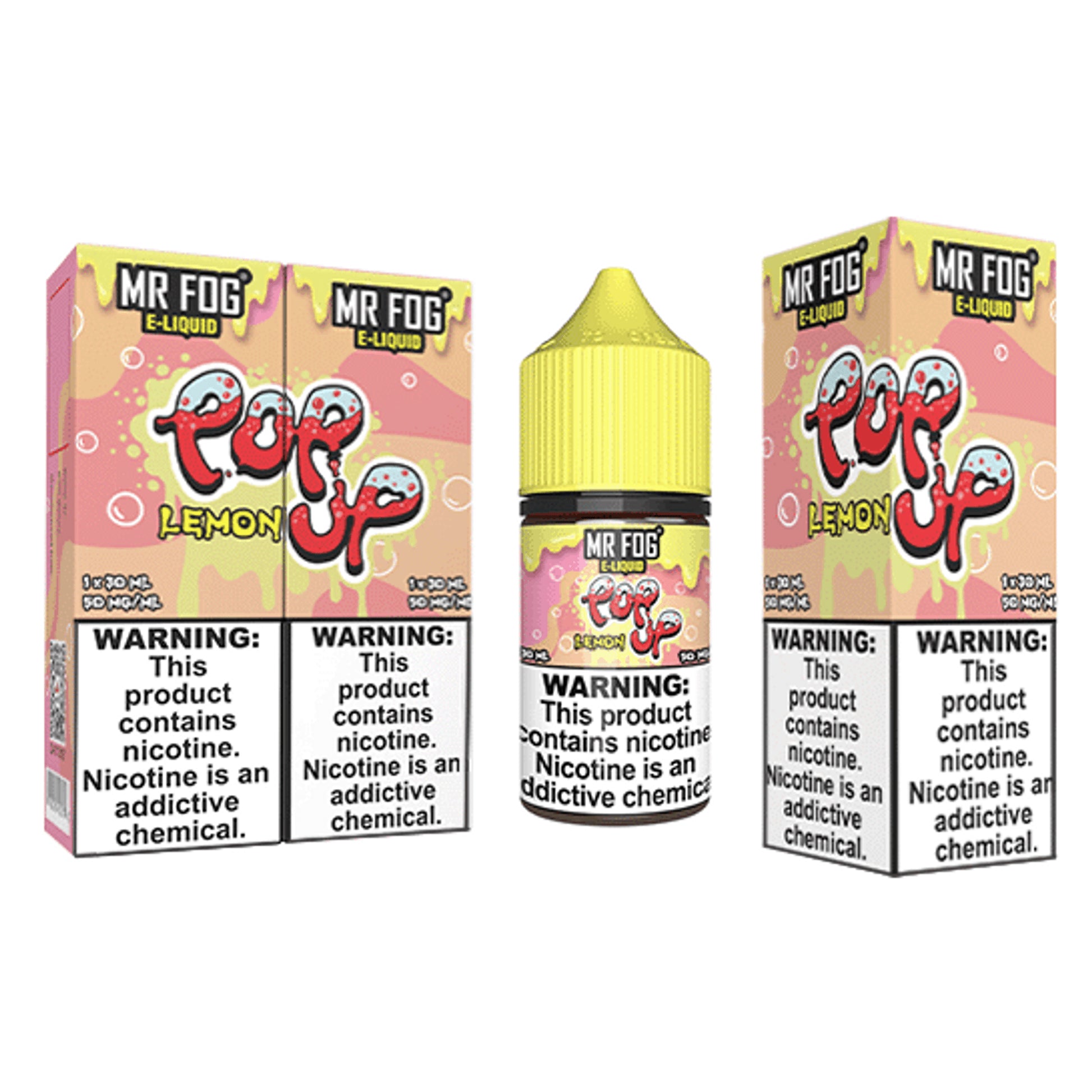 MR FOG E-LIQUID POP UP 30ML - Lemon 