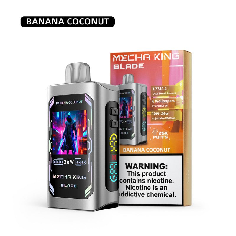 Mecha King Blade 25K Disposable - Banana Coconut 