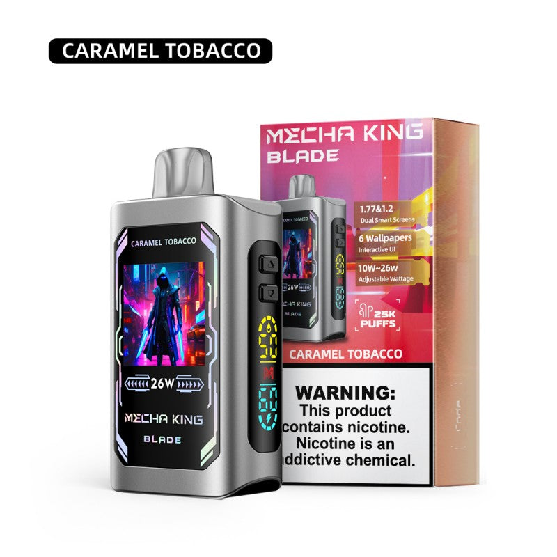 Mecha King Blade 25K Disposable - Caramel Tobacco 