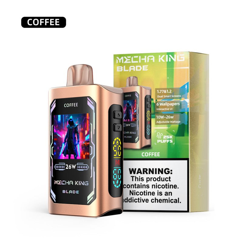 Mecha King Blade 25K Disposable - Coffee