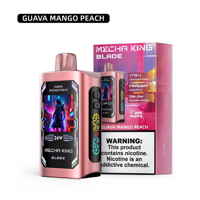 Mecha King Blade 25K Disposable - Guava Mango Peach 