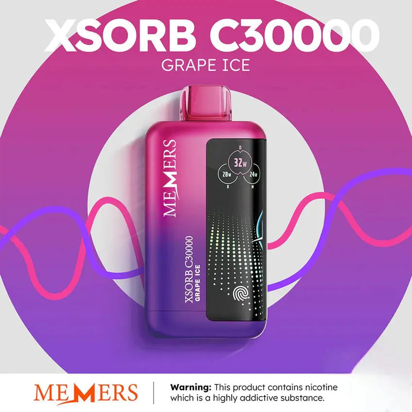 Memers Xsorb C30000 - Grape Ice 