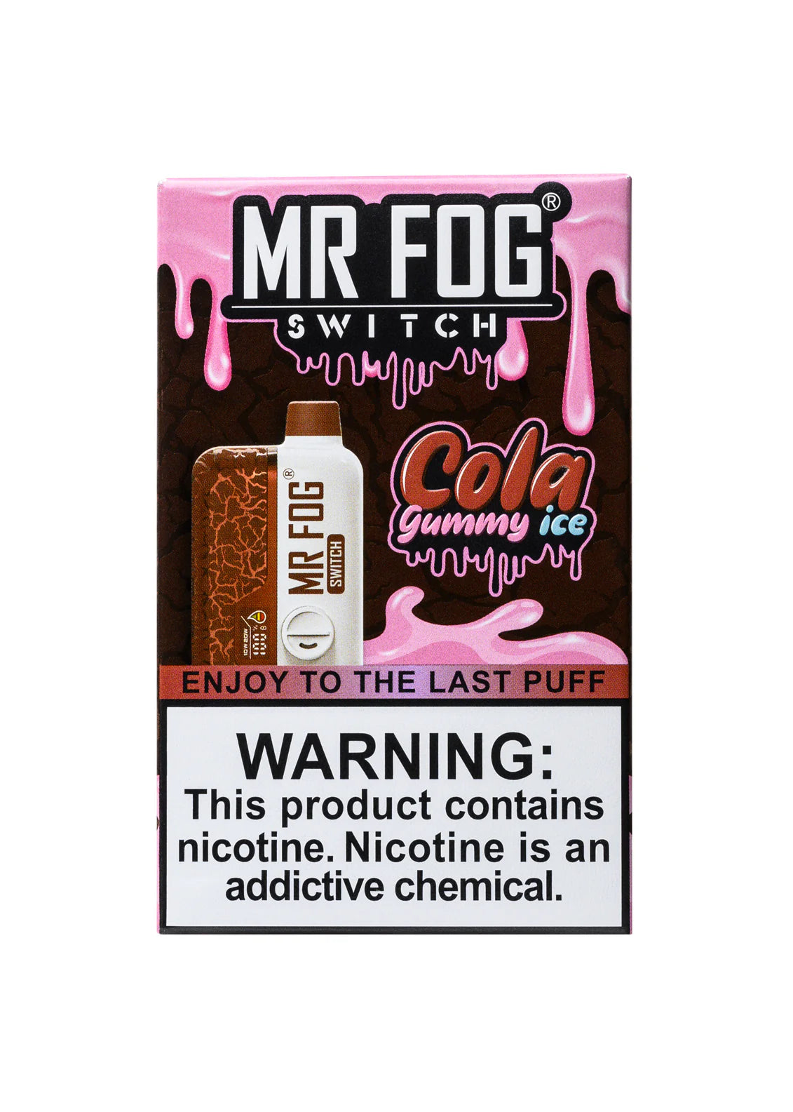 Mr Fog Switch SW15000 0% Nicotine - Cola Gummy Ice