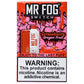 Mr Fog Switch SW15000 0% Nicotine - Strawberry Dragon Fruit