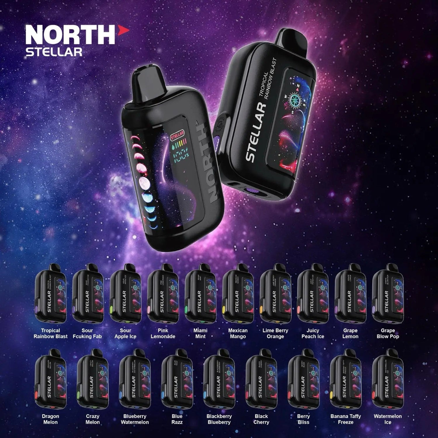 North Stellar 40K Dark Moon Edition Vape