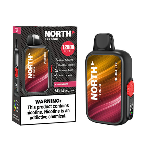 North FT12000 15ML 12000 Puffs Disposable - Bahama Bliss