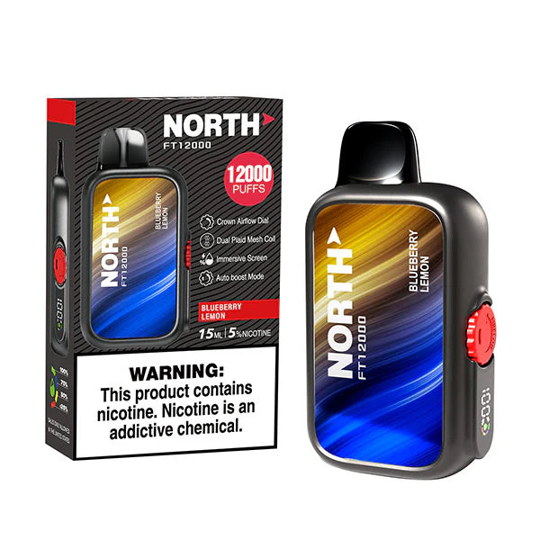 North FT12000 15ML 12000 Puffs Disposable - Blueberry Lemon