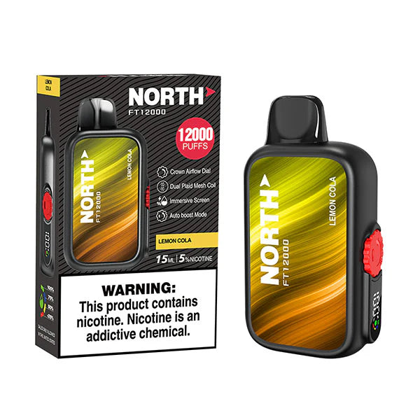 North FT12000 15ML 12000 Puffs Disposable - Lemon Cola