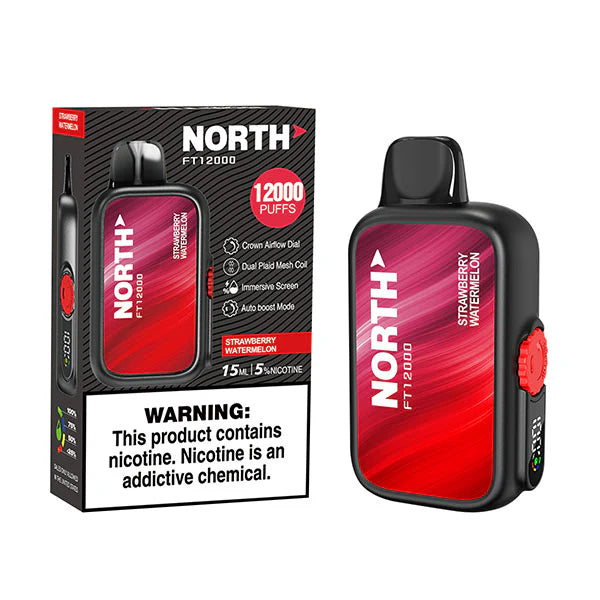 North FT12000 15ML 12000 Puffs Disposable - Strawberry Watermelon