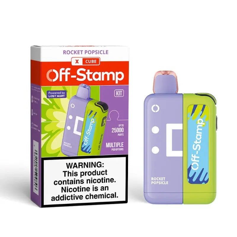 Off-Stamp X Cube 25K Disposable Kit - Rocket Popsicle