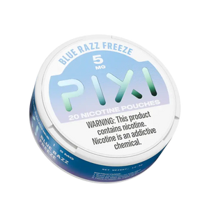 PIXI Nicotine Pouches - Blue Razz Freeze 